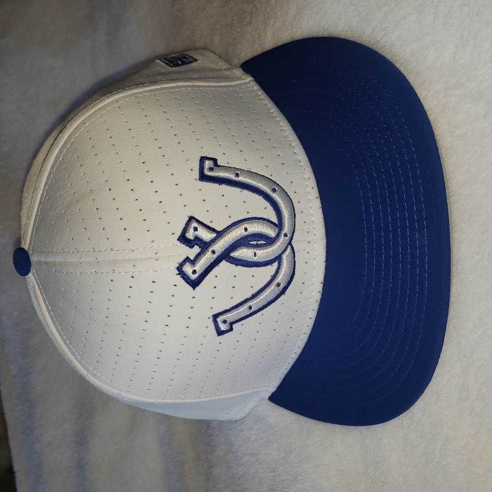 Indianapolis Colts The Game Blue White Ball Cap 7 3/8 nwot - Picture 8 of 8